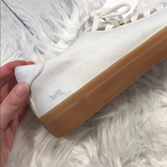 NWT Madewell Sidewalk Canvas Low Top Sneakers - Picture 9 of 10